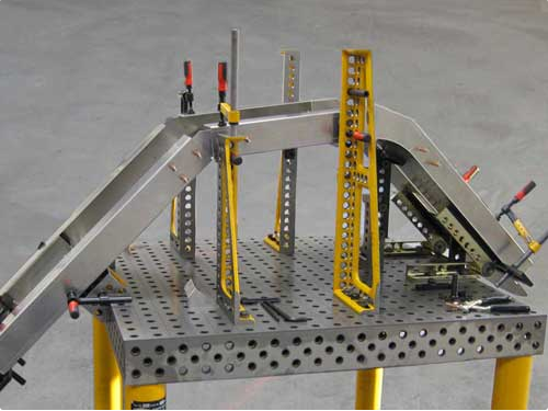 三維柔性焊接夾具 三維柔性焊接夾具